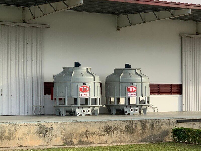 Quy trình làm sạch tháp giải nhiệt công nghiệp theo tiêu chuẩn