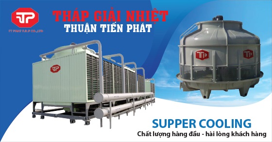 Tháp giải nhiệt của công ty Thuận Tiến Phát