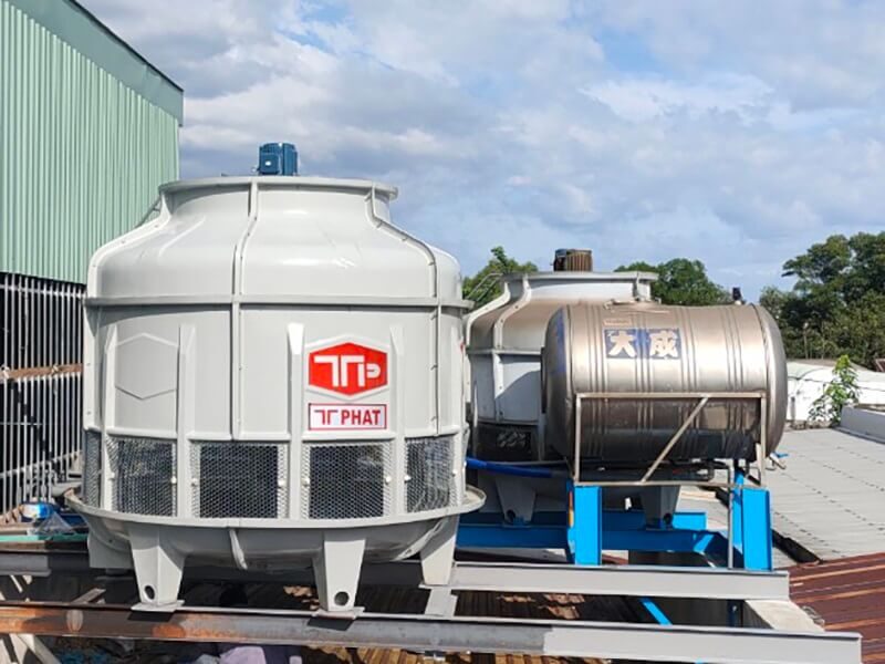 Tiết kiệm nước bên trong tháp giải nhiệt