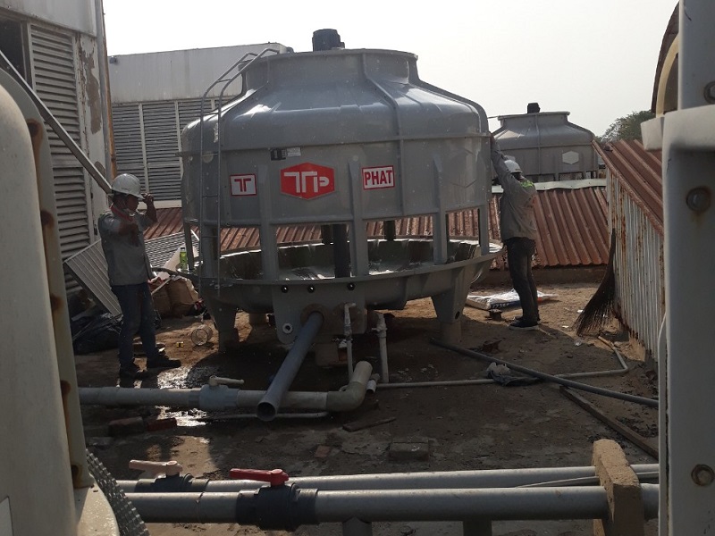 Xử lý nước cấp cho tháp giải nhiệt công nghiệp - Thuận Tiến Phát