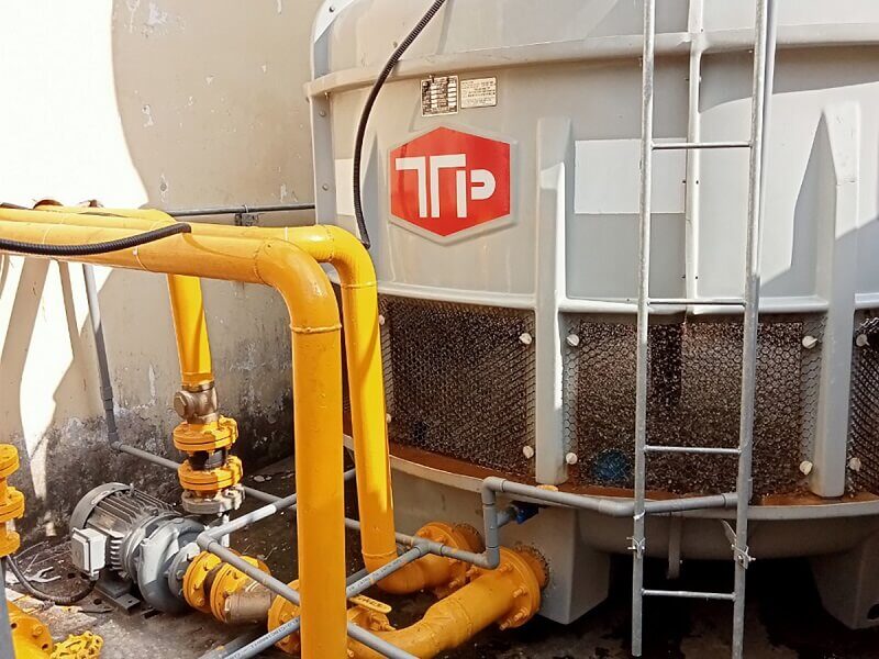 Ảnh hưởng vệ sinh tháp giải nhiệt công nghiệp bằng hóa chất