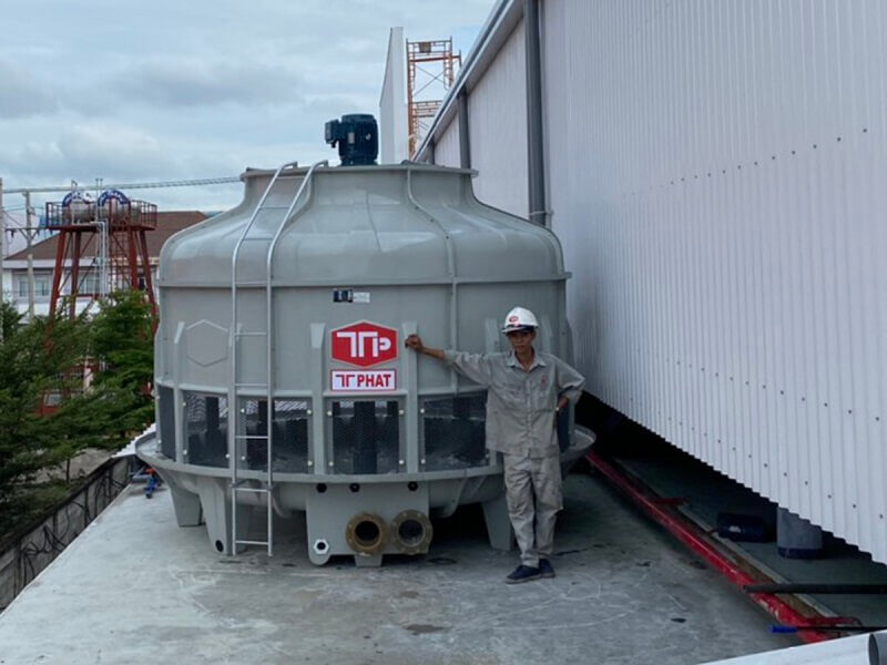 Tác dụng của tháp giải nhiệt trong sản xuất 