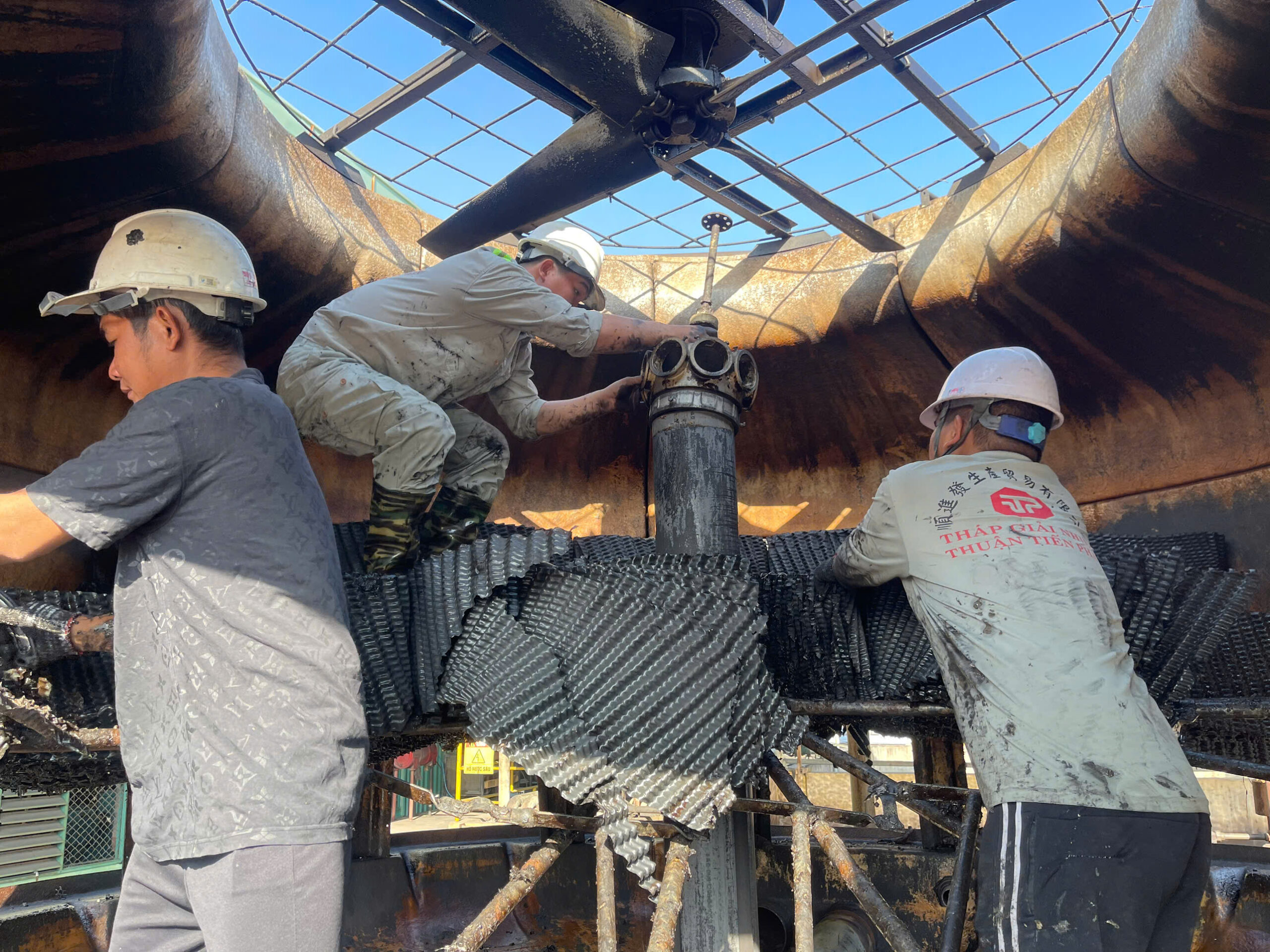 bảo dưỡng tháp giải nhiệt